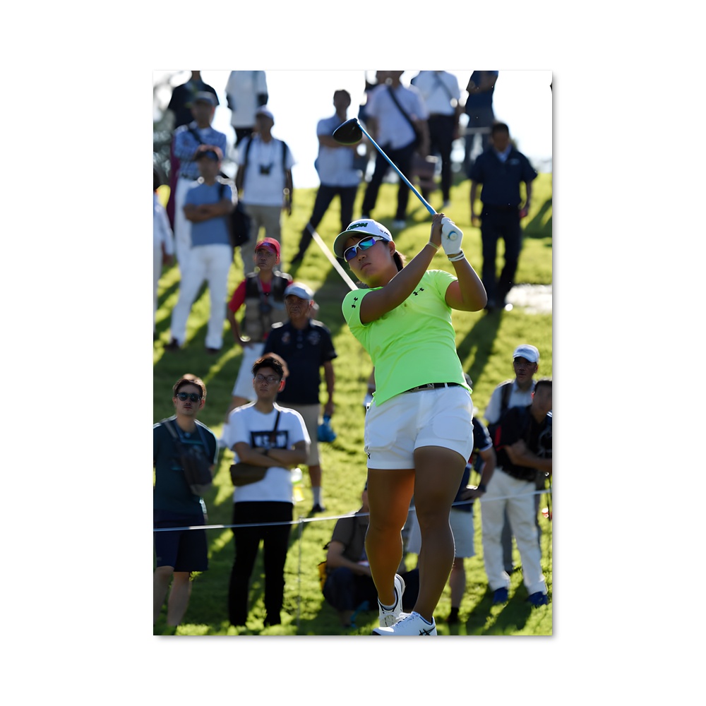Poster Swinging Galaxy – affiche Golf